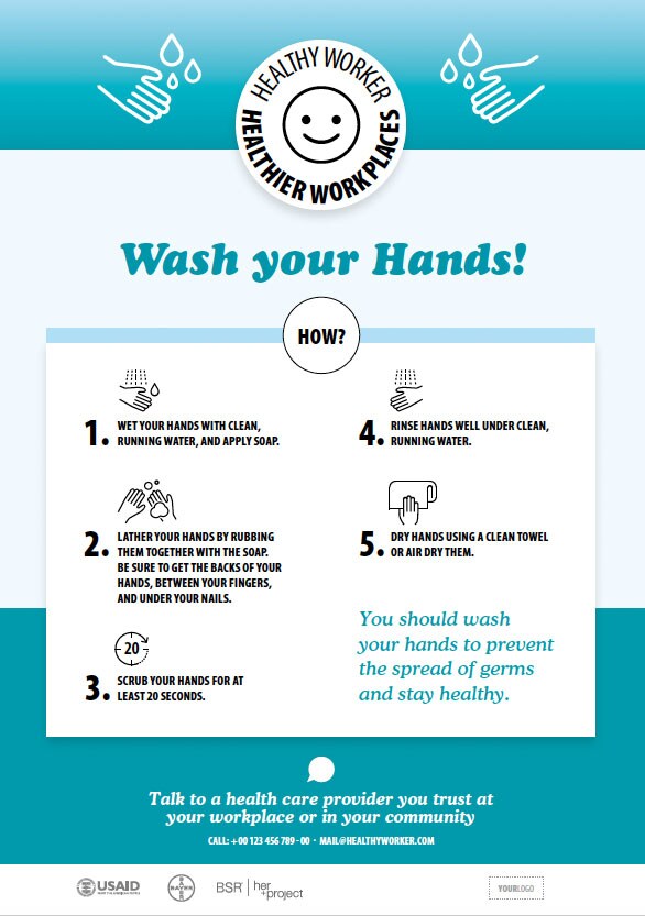 "WASH YOUR HANDS! - HOW?"