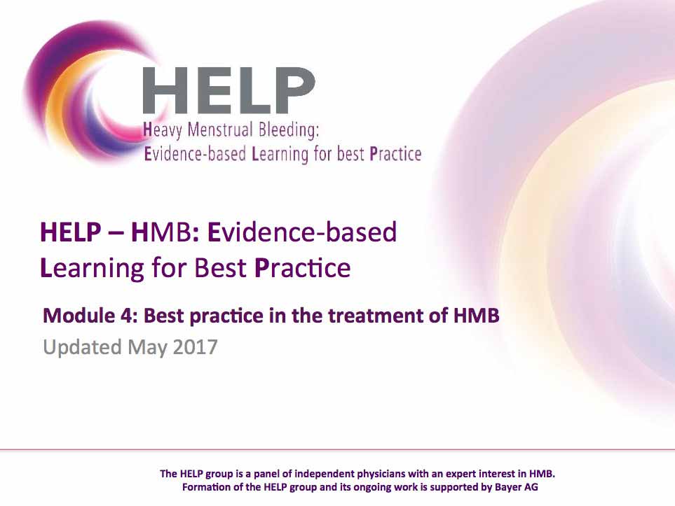 Best practice in the treatment of HMB