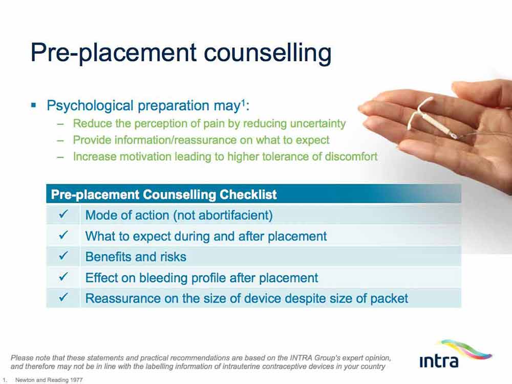 PRACTICAL HINTS AND TIPS FOR IUC PLACEMENT