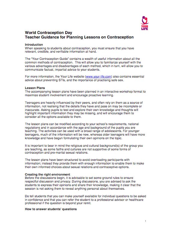 WORKSHOP PLANNING GUIDANCE